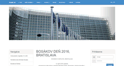 Desktop Screenshot of bosak.sk